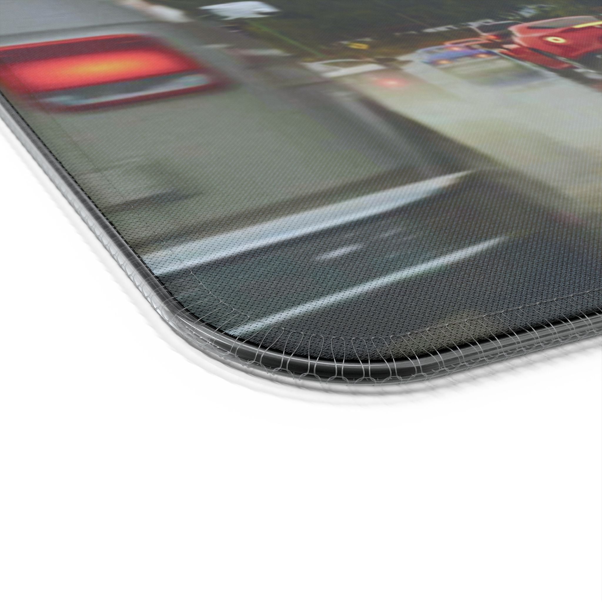 Nerd Gansta — Racing Nightscape RGB Desk Mat